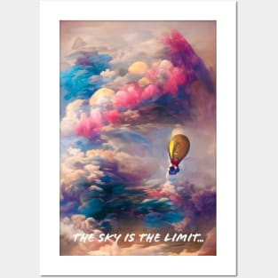 The Sky Is The Limit Posters and Art